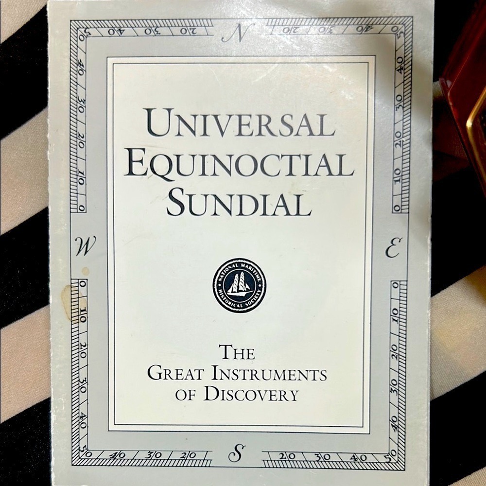 Brass Sundial Equinoctial Compass by Franklin Mint – Certificate of Auntheticity - Picture 7 of 12